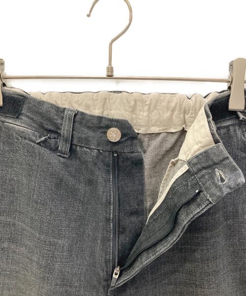 kaiko（カイコー）kaiko (カイコー) デニムパンツ ブラック サイズ:2の古着・服飾アイテム