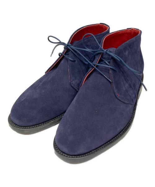 SANDERS（サンダース）SANDERS (サンダース) デザートブーツ ネイビー サイズ:5 1/2の古着・服飾アイテム