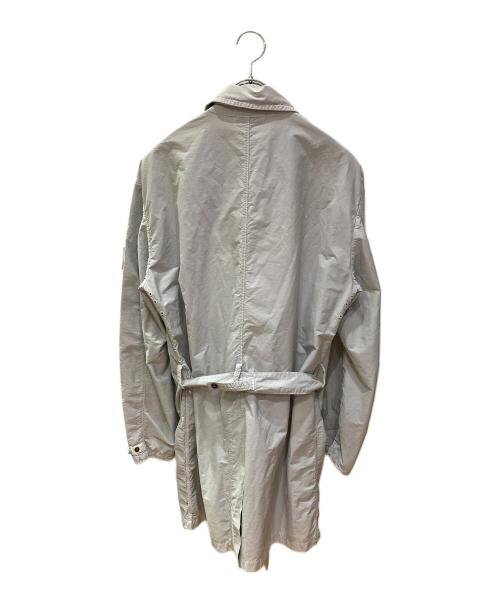 STONE ISLAND（ストーンアイランド）STONE ISLAND (ストーンアイランド) ステンカラーコート/ハーフコート グレー サイズ:不明（実寸サイズをご確認ください）の古着・服飾アイテム