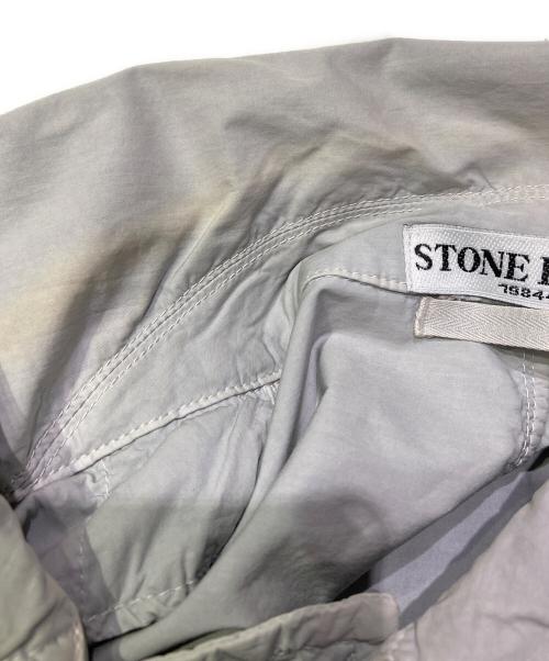 STONE ISLAND（ストーンアイランド）STONE ISLAND (ストーンアイランド) ステンカラーコート/ハーフコート グレー サイズ:不明（実寸サイズをご確認ください）の古着・服飾アイテム