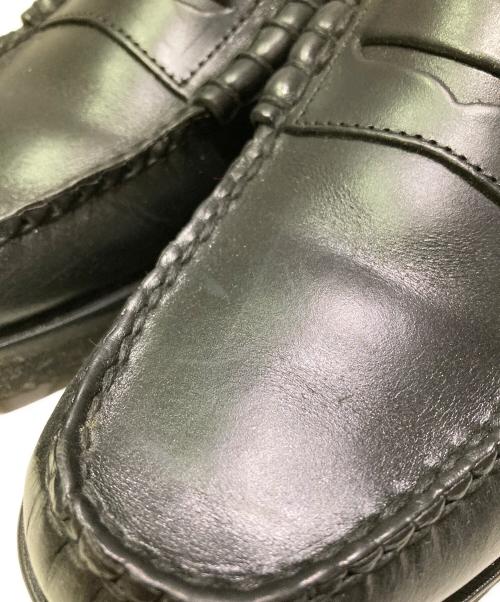 G.H.BASS（ジーエイチバス）G.H.BASS (ジーエイチバス) ラーソン ペニーローファー ブラック サイズ:42の古着・服飾アイテム