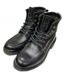 G.H.BASS（ジーエイチバス）の古着「SCOUT mid lace boot」｜ブラック