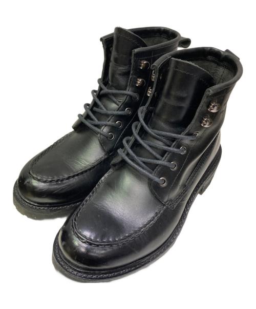 G.H.BASS（ジーエイチバス）G.H.BASS (ジーエイチバス) SCOUT mid lace boot ブラック サイズ:41の古着・服飾アイテム