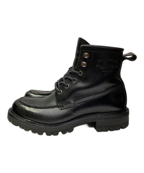 G.H.BASS（ジーエイチバス）G.H.BASS (ジーエイチバス) SCOUT mid lace boot ブラック サイズ:41の古着・服飾アイテム