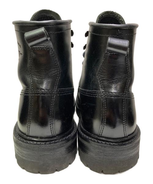 G.H.BASS（ジーエイチバス）G.H.BASS (ジーエイチバス) SCOUT mid lace boot ブラック サイズ:41の古着・服飾アイテム