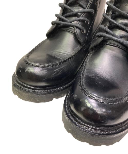 G.H.BASS（ジーエイチバス）G.H.BASS (ジーエイチバス) SCOUT mid lace boot ブラック サイズ:41の古着・服飾アイテム