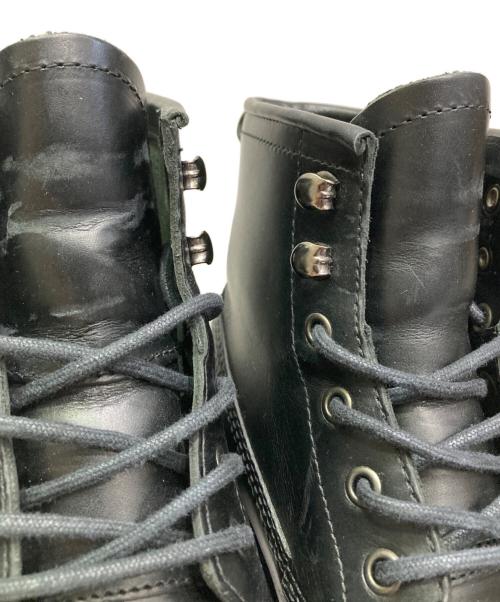 G.H.BASS（ジーエイチバス）G.H.BASS (ジーエイチバス) SCOUT mid lace boot ブラック サイズ:41の古着・服飾アイテム