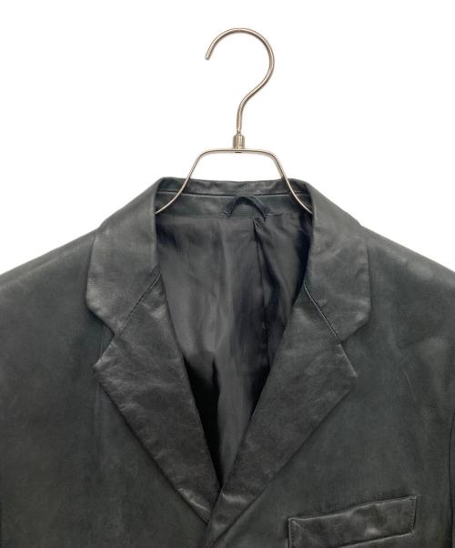 Calvin Klein（カルバンクライン）Calvin Klein (カルバンクライン) レザージャケット ブラック サイズ:Mの古着・服飾アイテム