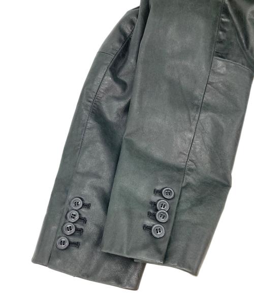 Calvin Klein（カルバンクライン）Calvin Klein (カルバンクライン) レザージャケット ブラック サイズ:Mの古着・服飾アイテム