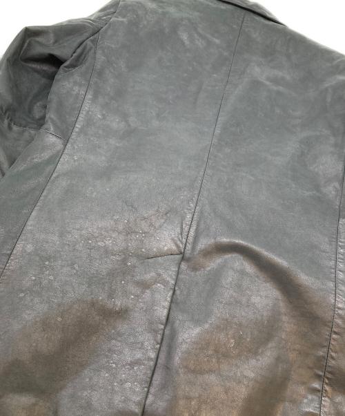 Calvin Klein（カルバンクライン）Calvin Klein (カルバンクライン) レザージャケット ブラック サイズ:Mの古着・服飾アイテム