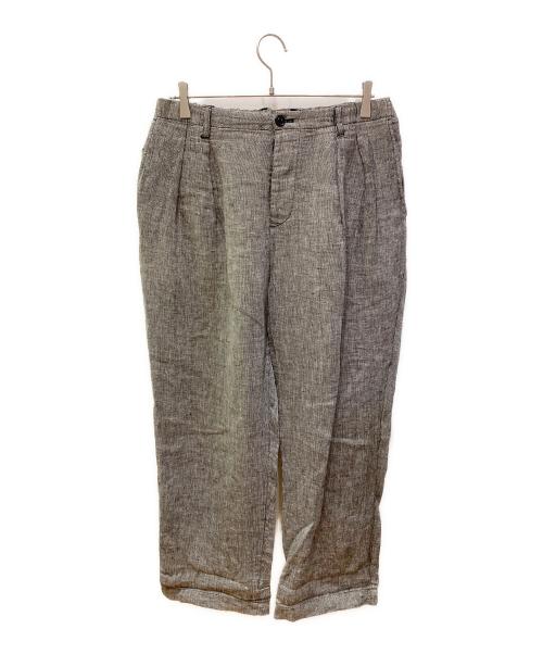 nestrobe confect（ネストローブ コンフェクト）nestrobe confect (ネストローブ コンフェクト) リネンイージーパンツ グレー サイズ:3の古着・服飾アイテム