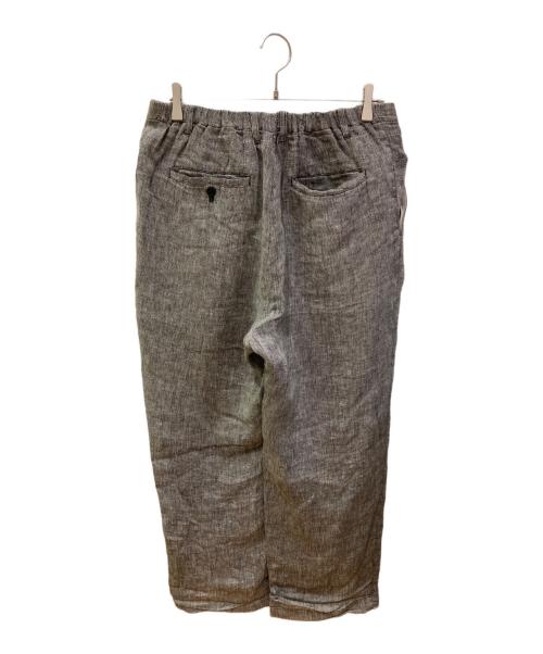 nestrobe confect（ネストローブ コンフェクト）nestrobe confect (ネストローブ コンフェクト) リネンイージーパンツ グレー サイズ:3の古着・服飾アイテム