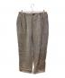 nestrobe confect（ネストローブ コンフェクト）の古着「リネンイージーパンツ」｜グレー