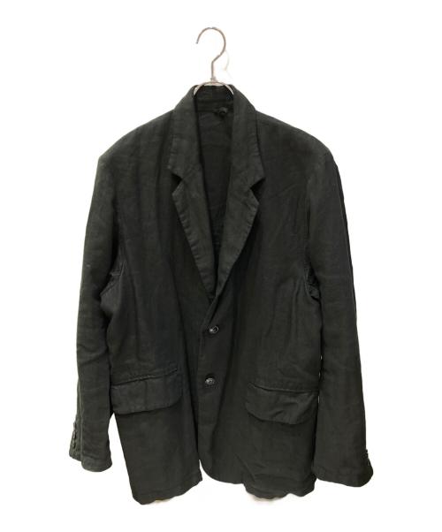 nestrobe confect（ネストローブ コンフェクト）nestrobe confect (ネストローブ コンフェクト) リネンキャンバスジャケット ブラック サイズ:4の古着・服飾アイテム