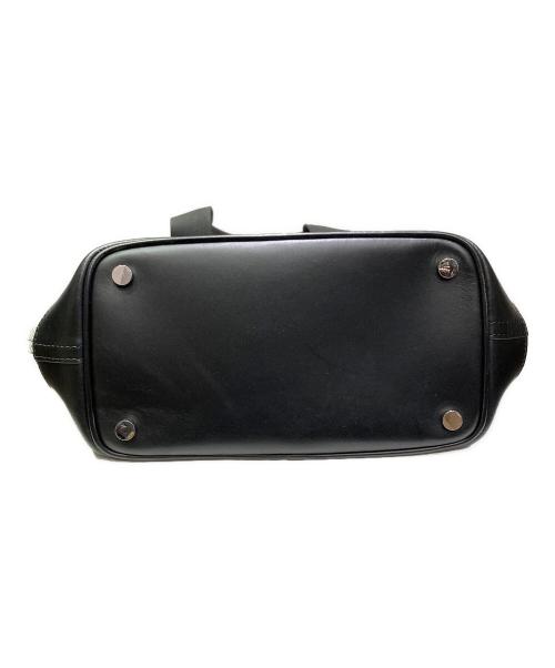 ALEXANDER WANG（アレキサンダー・ワン）ALEXANDER WANG (アレキサンダーワン) キャンバスレザートートバッグ ブラックの古着・服飾アイテム