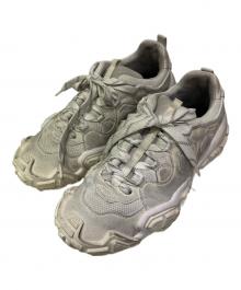 Acne studios（アクネ ストゥディオス）の古着「ヴィンテージ加工スニーカー」｜オフホワイト