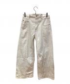 Maison Margielaメゾンマルジェラ）の古着「パネルパンツボトム」｜ホワイト