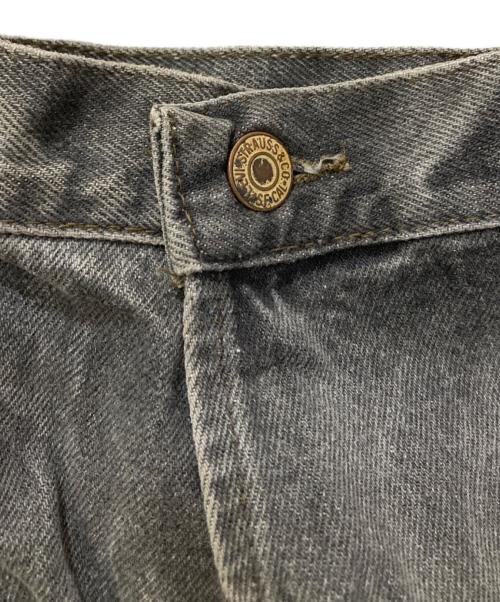 LEVI'S（リーバイス）LEVI'S (リーバイス) 先染めブラックデニムジャケット グレー サイズ:Lの古着・服飾アイテム