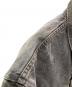 中古・古着 LEVI'S (リーバイス) 先染めブラックデニムジャケット グレー サイズ:L：27000円