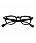 julius tart optical（ジュリアス タート オプティカル）の古着「ボストンウェリントン眼鏡」｜ブラック