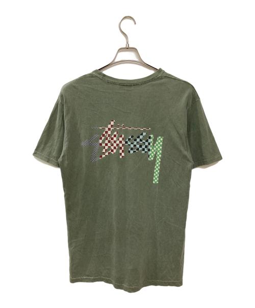 stussy（ステューシー）stussy (ステューシー) Tシャツ グリーン サイズ:Mの古着・服飾アイテム