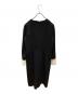 HARDY NOIR (アルディーノアール) プリーツスリーブワンピース ブラック サイズ:S：4000円