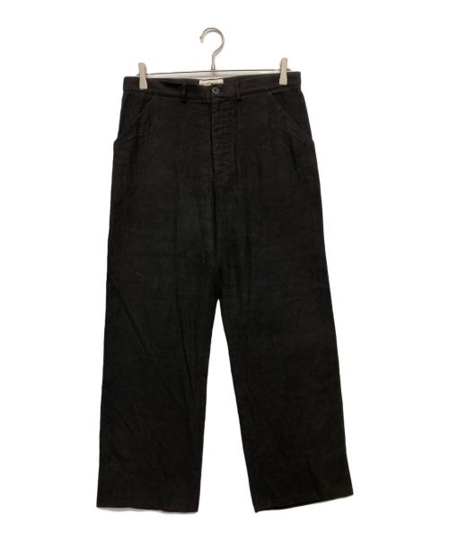 EMPORIO ARMANI（エンポリオ アルマーニ）EMPORIO ARMANI (エンポリオアルマーニ) ワイドパンツ ブラック サイズ:48の古着・服飾アイテム