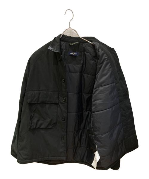 FRED PERRY（フレッドペリー）FRED PERRY (フレッドペリー) 中綿ジャケット ブラック サイズ:Mの古着・服飾アイテム