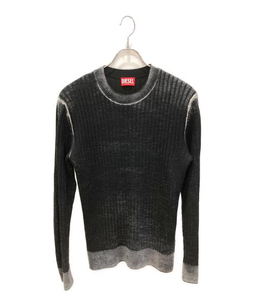 DIESEL（ディーゼル）DIESEL (ディーゼル) K-ANDELEROニット ブラック サイズ:Mの古着・服飾アイテム