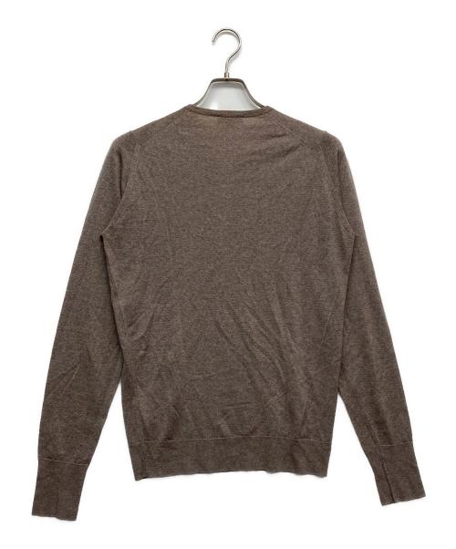 JOHN SMEDLEY（ジョンスメドレー）JOHN SMEDLEY (ジョンスメドレー) ニット ブラウン サイズ:Sの古着・服飾アイテム