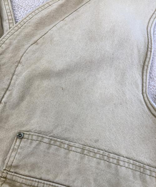 WOOLRICH（ウールリッチ）WOOLRICH (ウールリッチ) 古着ダックボアベスト ベージュ サイズ:XLの古着・服飾アイテム