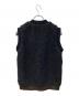 KOLOR (カラー) ボアベスト ネイビー サイズ:M：5000円