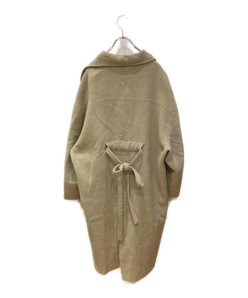 NOKCHA（ノクチャ）NOKCHA (ノクチャ) Handmade 4way over long coat ベージュ サイズ:不明(実寸サイズをご確認ください)の古着・服飾アイテム