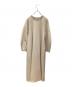 CLANE（クラネ）の古着「バルキースリーブワンピース」｜ベージュ