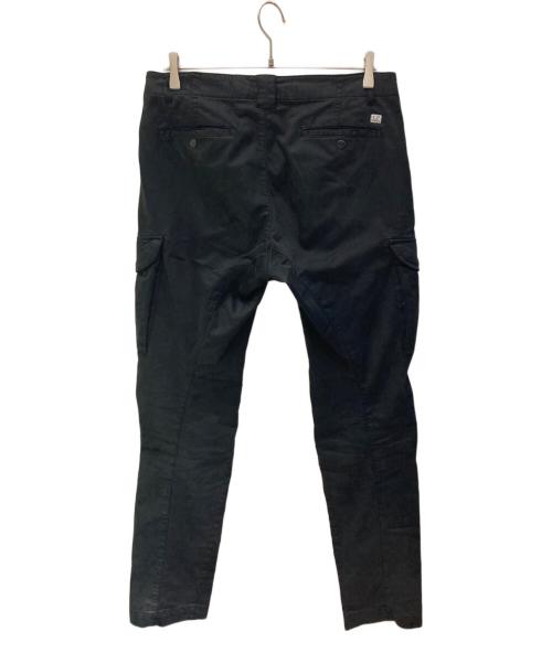 C.P COMPANY（シーピーカンパニー）C.P COMPANY (シーピーカンパニー) ストレッチサテンカーゴパンツ ブラック サイズ:Lの古着・服飾アイテム