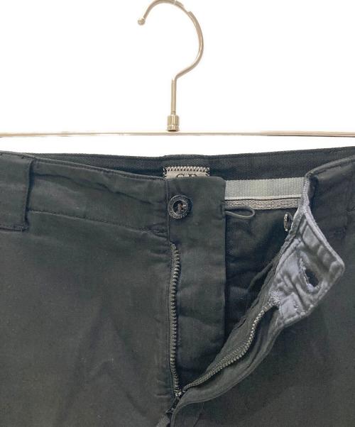 C.P COMPANY（シーピーカンパニー）C.P COMPANY (シーピーカンパニー) ストレッチサテンカーゴパンツ ブラック サイズ:Lの古着・服飾アイテム