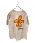 stussy (ステューシー) フラワーロゴプリントTシャツ ベージュ サイズ:L：6000円