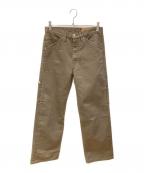 Calvin Klein×HERON PRESTONカルバンクライン×ヘロンプレストン）の古着「デニムパンツ」｜ブラウン