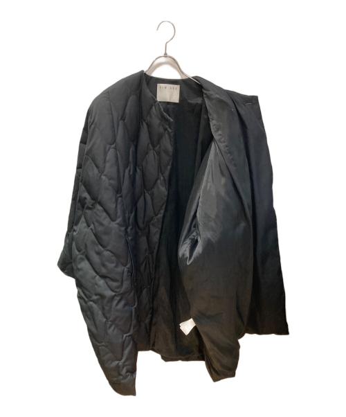 RIM.ARK（リムアーク）RIM.ARK (リムアーク) ラップドコクーンダウンコート ブラック サイズ:不明(実寸サイズをご確認ください)の古着・服飾アイテム
