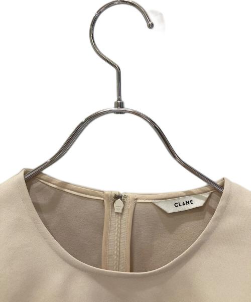 CLANE（クラネ）CLANE (クラネ) VOLUME PUFF TOPS ベージュ サイズ:1の古着・服飾アイテム