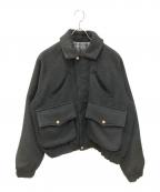 B.BALLSEYボールジーブラザーズ）の古着「シャギーウエスタンショートジャケット」｜ブラック