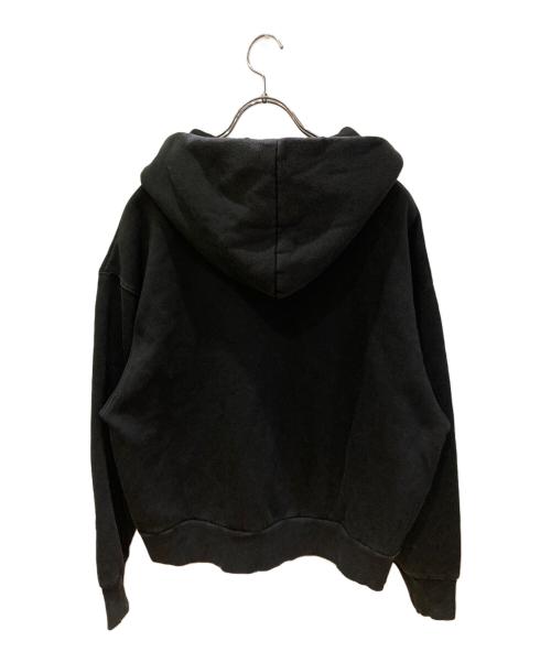 SEEKSOLE（シークソール）SEEKSOLE (シークソール) パウダーフェードジップフーディ ブラック サイズ:Lの古着・服飾アイテム