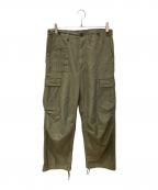 NIGEL CABOURNナイジェルケーボン）の古着「アーミーカーゴパンツ」｜カーキ