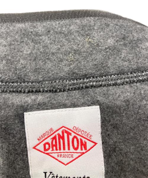 DANTON（ダントン）DANTON (ダントン) フリースベスト グレー サイズ:XLの古着・服飾アイテム