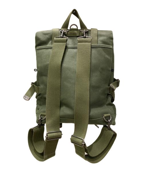 Van NUYS（バンナイズ）Van NUYS (バンナイズ) Type-A 帆布のバックパック オリーブの古着・服飾アイテム