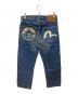EVISU (エビス) カモメペイントデニムパンツ インディゴ サイズ:32：6000円