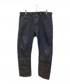 WAREHOUSEウエアハウス）の古着「セルビッチデニムパンツ」｜インディゴ