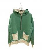 JOHN GLUCKOWジョン グラッコー）の古着「オリンピックチャンピオンスウェットパーカー」｜グリーン