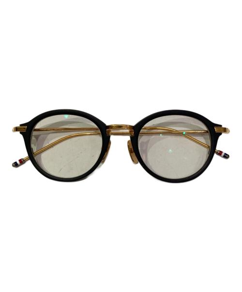 Thom Browne（トムブラウン）Thom Browne (トムブラウン) 眼鏡 マットブラック サイズ:48□21の古着・服飾アイテム