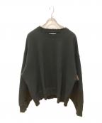 steinシュタイン）の古着「DOUBLE PATTERN REBUILD SWEAT LS」｜ブラック